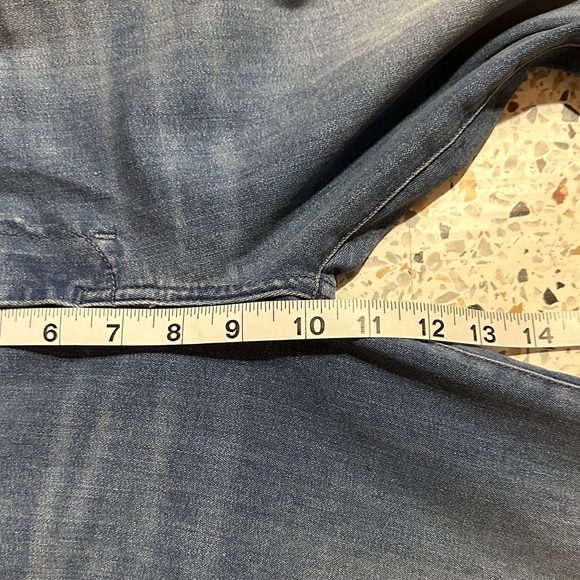 NWT 7 For All Mankind Dojo B(air) flare leg trouser size 31 - Picture 14 of 15